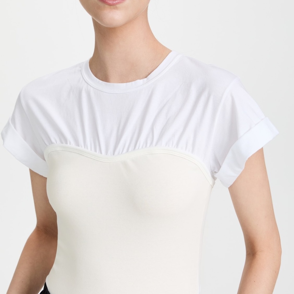 A.L.C. Frankie Tee ShopBop Tshirt XS Top Women's bustier